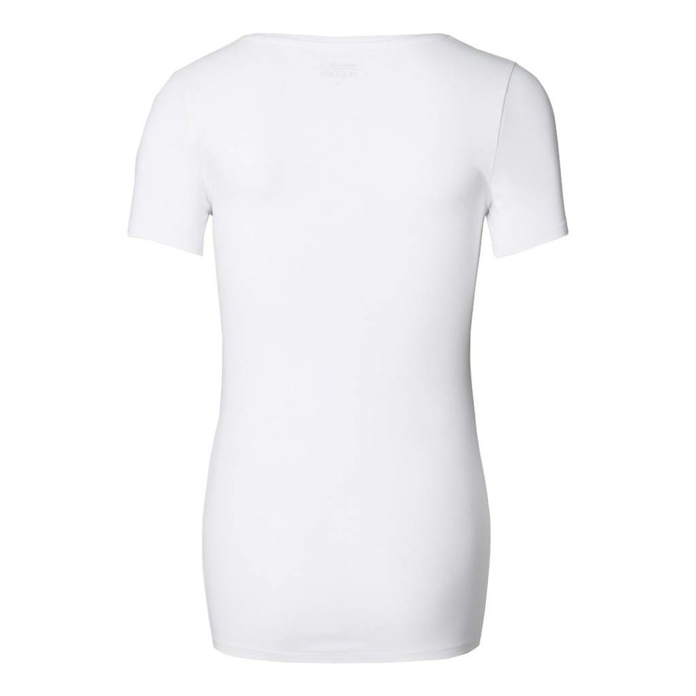Noppies Zwangerschapsshirt Positieshirt V Hals Amsterdam Korte Mouw Wit