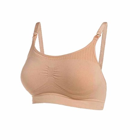 Noppies Voedingsbeha Zwangerschapsbeha Naadloos Beige Noppies Voedingsbeha Zwangerschapsbeha Naadloos Beige