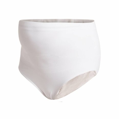 Noppies Zwangerschapsslip Positieslip Hoog Naadloos Wit