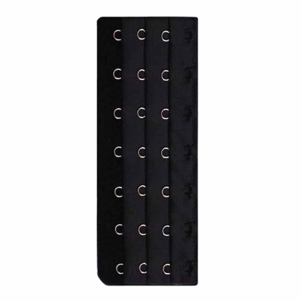 MooiEnZwanger Beha / Corset Verlengstuk / Verlenger 7 Haaks Zwart (per stuk) MooiEnZwanger Beha / Corset Verlengstuk / Verlenger 7 Haaks Zwart (per stuk)