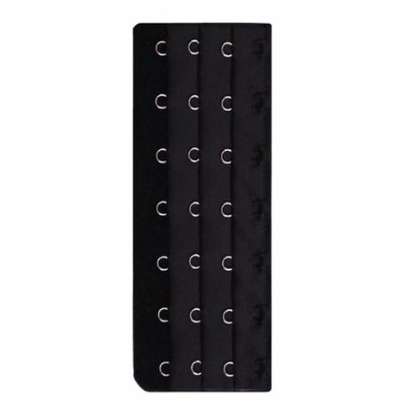 MooiEnZwanger Beha / Corset Verlengstuk / Verlenger 7 Haaks Zwart (per stuk) MooiEnZwanger Beha / Corset Verlengstuk / Verlenger 7 Haaks Zwart (per stuk)