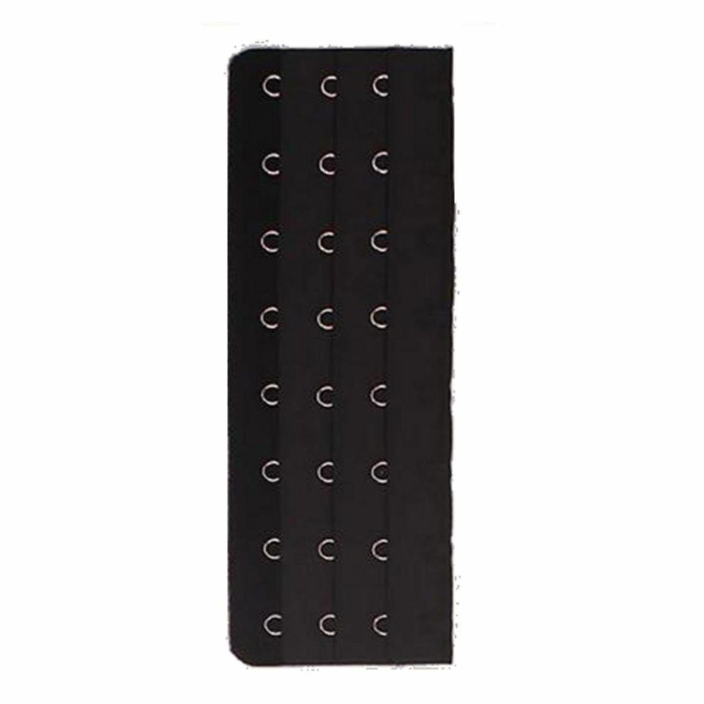 MooiEnZwanger Beha / Corset Verlengstuk / Verlenger 8 Haaks Zwart (per stuk) MooiEnZwanger Beha / Corset Verlengstuk / Verlenger 8 Haaks Zwart (per stuk)