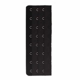 MooiEnZwanger Beha / Corset Verlenger 8 Haaks Zwart (per stuk)