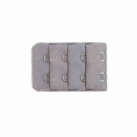 MooiEnZwanger Beha Verlengstuk / Verlenger 2 Haaks Grijs (per stuk) MooiEnZwanger Beha Verlengstuk / Verlenger 2 Haaks Grijs (per stuk)