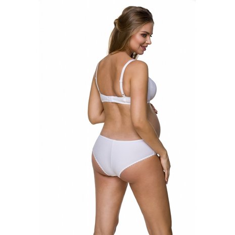 Lupoline Voedingsbh White Dots K met beugel Lupoline Voedingsbh White Dots K met beugel