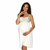 Lupoline Voedingsjurk Flower White Lupoline Voedingsjurk Flower White