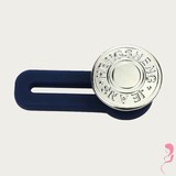 Op en Top Broek  Verlenger zilver met tekst