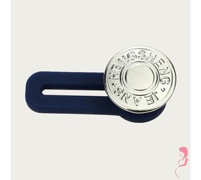 Op en Top Broek  Verlenger zilver met tekst