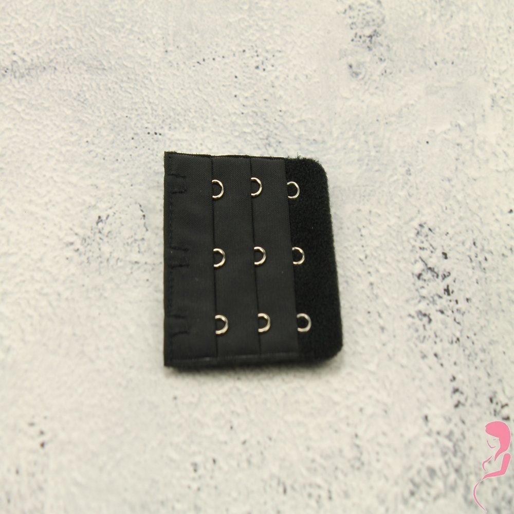 Op en Top BH Verlengstuk / Verlenger 3 Haaks Zwart (per stuk) Op en Top BH Verlengstuk / Verlenger 3 Haaks Zwart (per stuk)