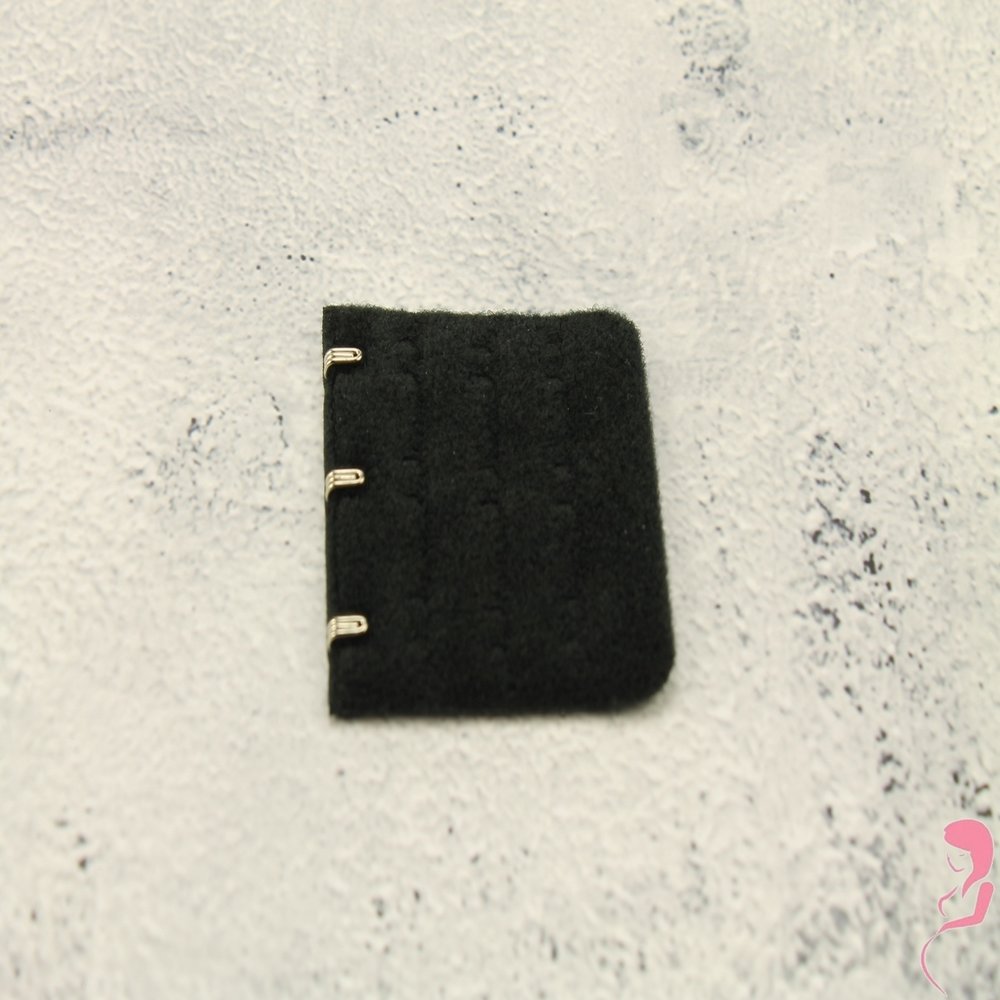 Op en Top BH Verlengstuk / Verlenger 3 Haaks Zwart (per stuk) Op en Top BH Verlengstuk / Verlenger 3 Haaks Zwart (per stuk)