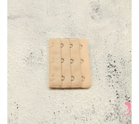 Op en Top Beha Verlenger 3 Haaks Naturel (per stuk)