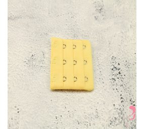 Op en Top Beha Verlenger 3 Haaks Geel (per stuk)