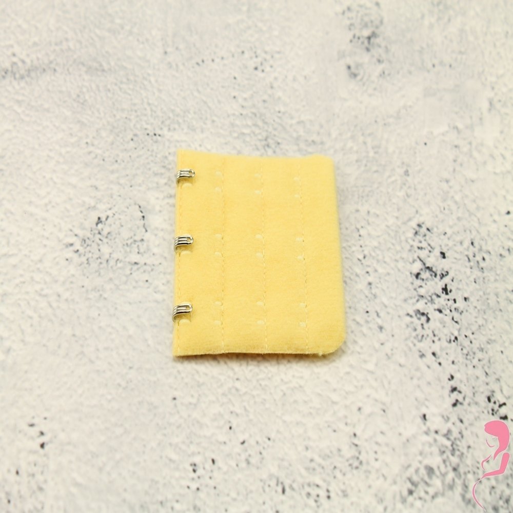 Op en Top BH Verlengstuk / Verlenger 3 Haaks Geel (per stuk) Op en Top BH Verlengstuk / Verlenger 3 Haaks Geel (per stuk)