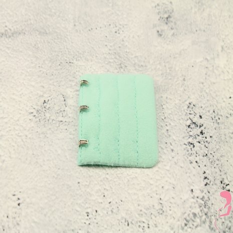 Op en Top BH Verlengstuk / Verlenger 3 Haaks Mint (per stuk) Op en Top BH Verlengstuk / Verlenger 3 Haaks Mint (per stuk)