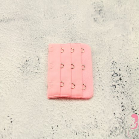 Op en Top BH Verlengstuk / Verlenger 3 Haaks Baby Roze (per stuk) Op en Top BH Verlengstuk / Verlenger 3 Haaks Baby Roze (per stuk)