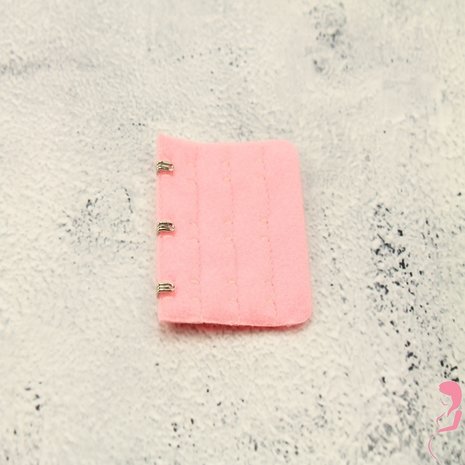 Op en Top BH Verlengstuk / Verlenger 3 Haaks Baby Roze (per stuk) Op en Top BH Verlengstuk / Verlenger 3 Haaks Baby Roze (per stuk)