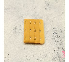 Op en Top Beha Verlenger 3 Haaks Oker Geel (per stuk)