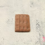 Op en Top Beha Verlenger 3 Haaks Bruin (per stuk)