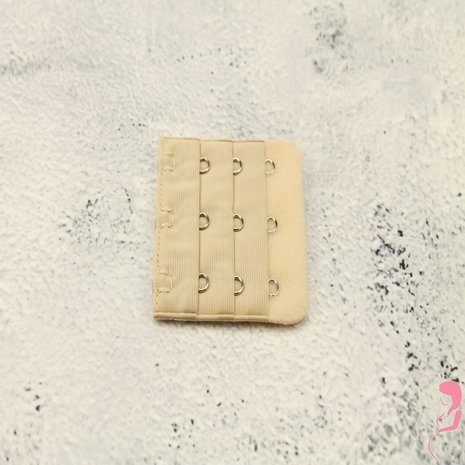 Op en Top BH Verlengstuk / Verlenger 3 Haaks Light Naturel (per stuk)