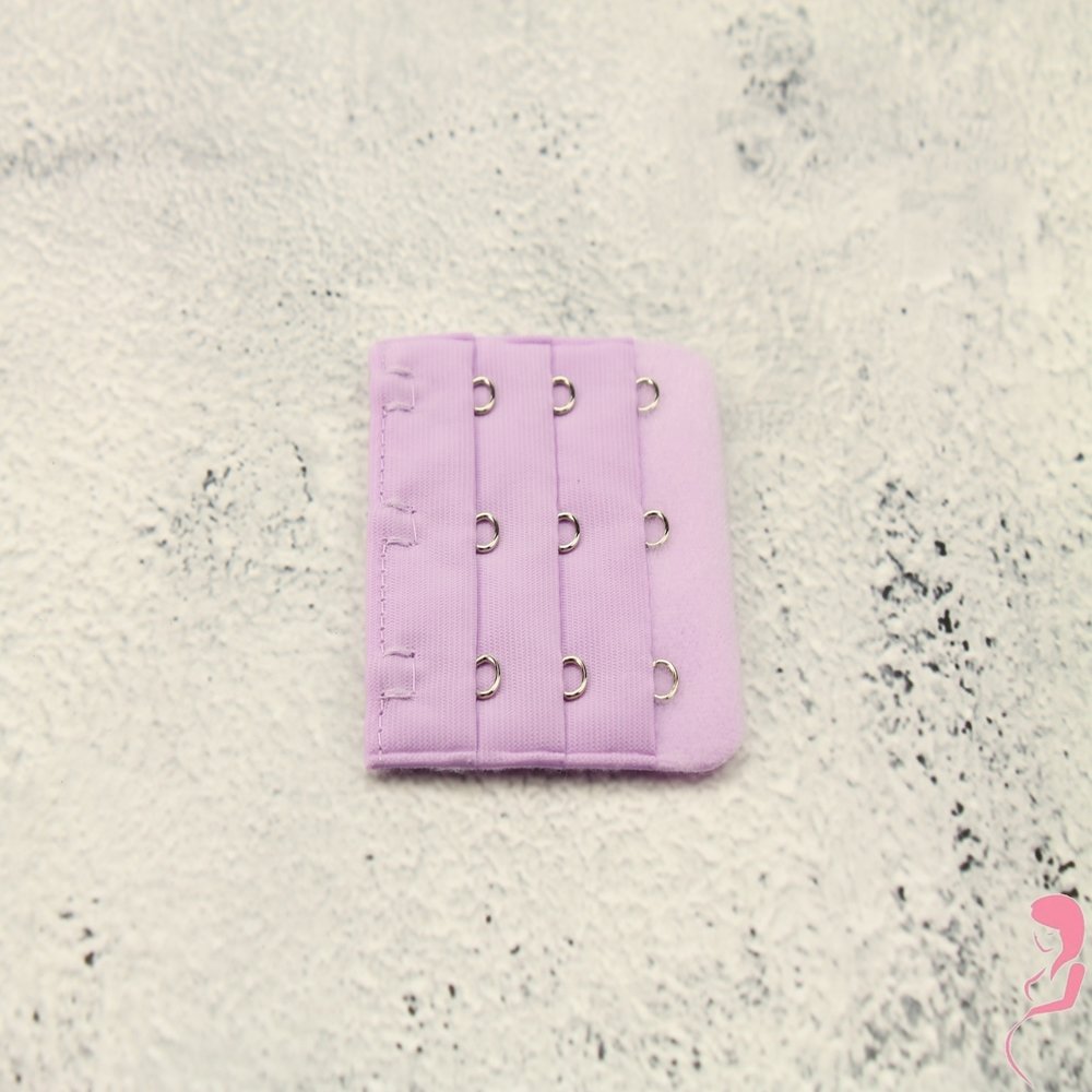 Op en Top BH Verlengstuk / Verlenger 3 Haaks Lila (per stuk)