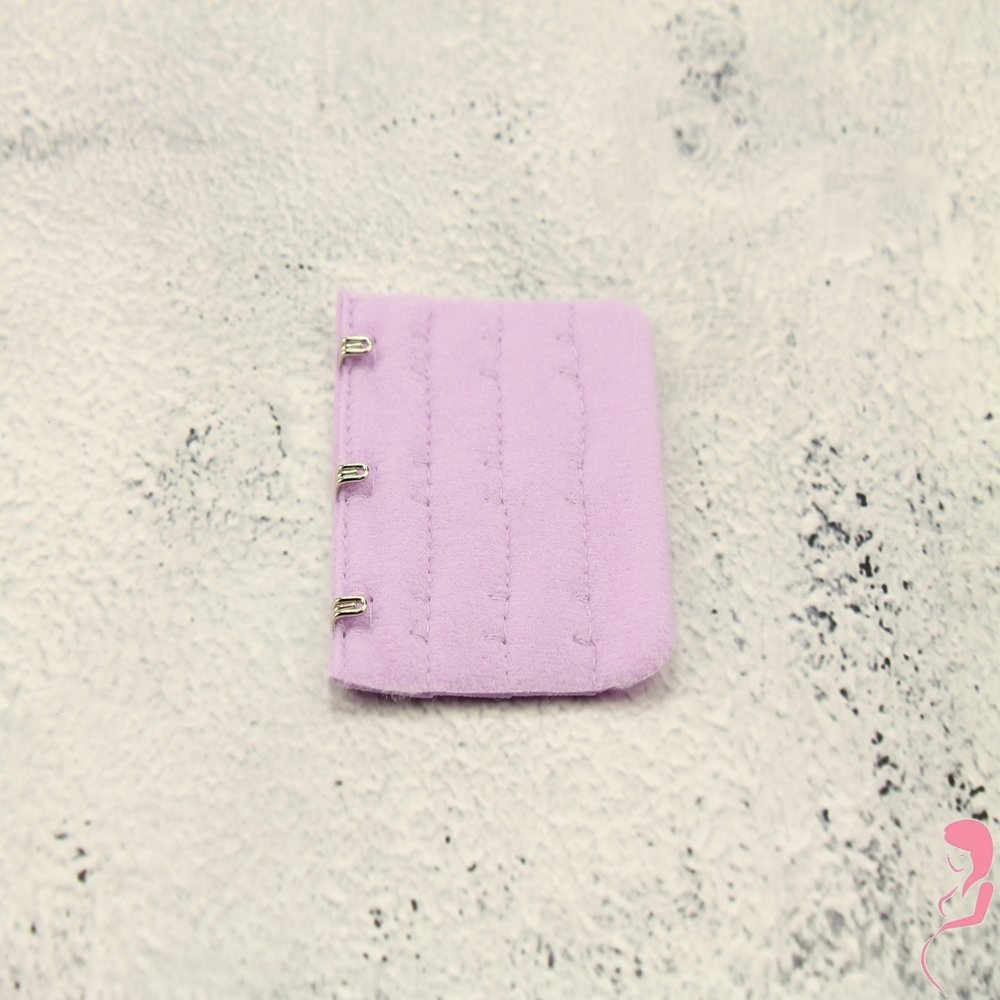 Op en Top BH Verlengstuk / Verlenger 3 Haaks Lila (per stuk)