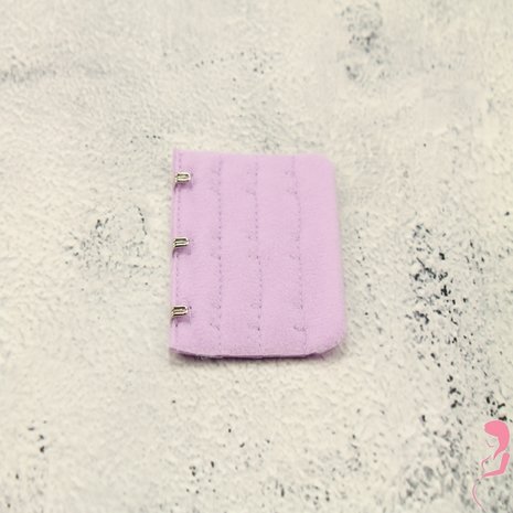 Op en Top BH Verlengstuk / Verlenger 3 Haaks Lila (per stuk)