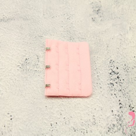 Op en Top BH Verlengstuk / Verlenger 3 Haaks Roze (per stuk) Op en Top BH Verlengstuk / Verlenger 3 Haaks Roze (per stuk)