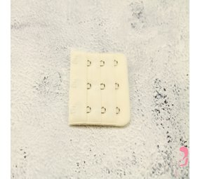 Op en Top Beha Verlenger 3 Haaks Creme (per stuk) Op en Top Beha Verlenger 3 Haaks Creme (per stuk)