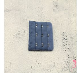 Op en Top Beha Verlenger 3 Haaks Donker Blauw (per stuk)