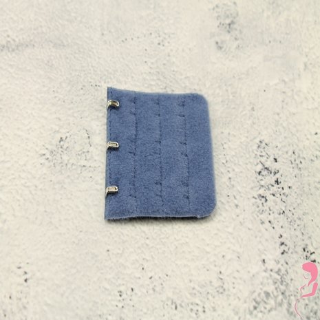 Op en Top BH Verlengstuk / Verlenger 3 Haaks Donker Blauw (per stuk) Op en Top BH Verlengstuk / Verlenger 3 Haaks Donker Blauw (per stuk)