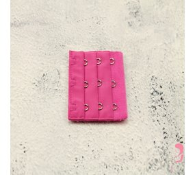Op en Top Beha Verlenger 3 Haaks Mat Donker Roze (per stuk)