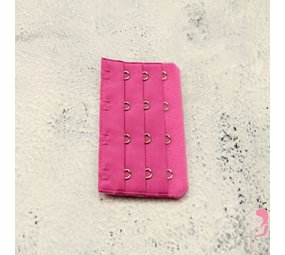 Op en Top Beha Verlenger 4 Haaks Donker Roze (per stuk)