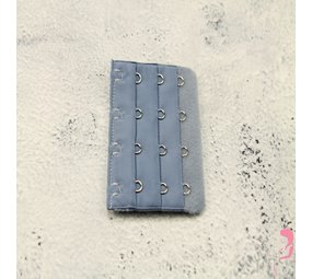 Op en Top Beha Verlenger 4 Haaks BlauwGrijs (per stuk)