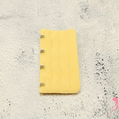 Op en Top BH Verlengstuk / Verlenger 4 Haaks Geel (per stuk) Op en Top BH Verlengstuk / Verlenger 4 Haaks Geel (per stuk)