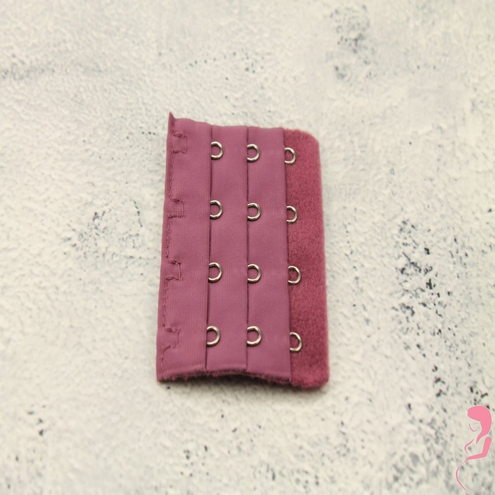 Op en Top BH Verlengstuk / Verlenger 4 Haaks RoodBruin (per stuk)