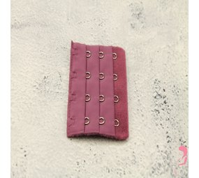 Op en Top Beha Verlenger 4 Haaks RoodBruin (per stuk)