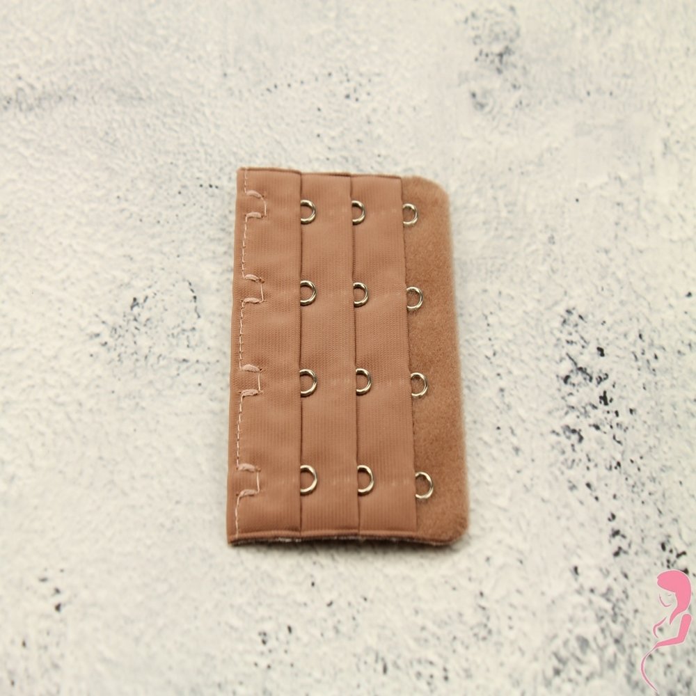 Op en Top BH Verlengstuk / Verlenger 4 Haaks Bruin (per stuk) Op en Top BH Verlengstuk / Verlenger 4 Haaks Bruin (per stuk)