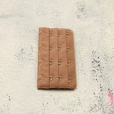 Op en Top Beha Verlenger 4 Haaks Bruin (per stuk)