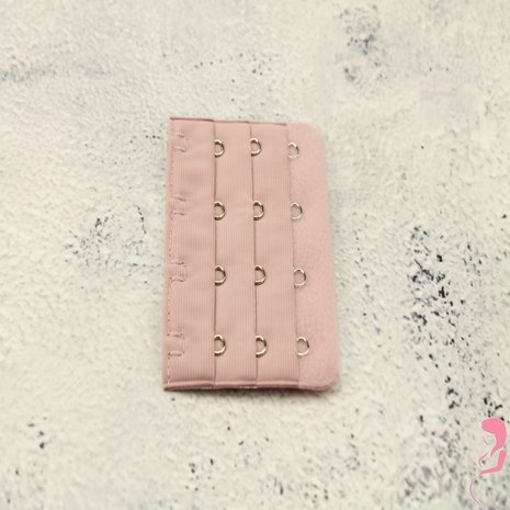 Op en Top BH Verlengstuk / Verlenger 4 Haaks Mat roze (per stuk) Op en Top BH Verlengstuk / Verlenger 4 Haaks Mat roze (per stuk)