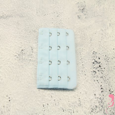 Op en Top BH Verlengstuk / Verlenger 4 Haaks Wolk Blauw (per stuk) Op en Top BH Verlengstuk / Verlenger 4 Haaks Wolk Blauw (per stuk)