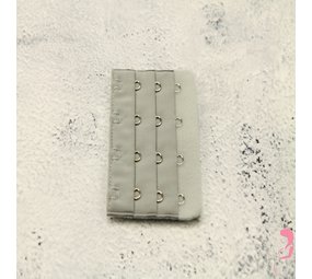 Op en Top Beha Verlenger 4 Haaks Grijs (per stuk)