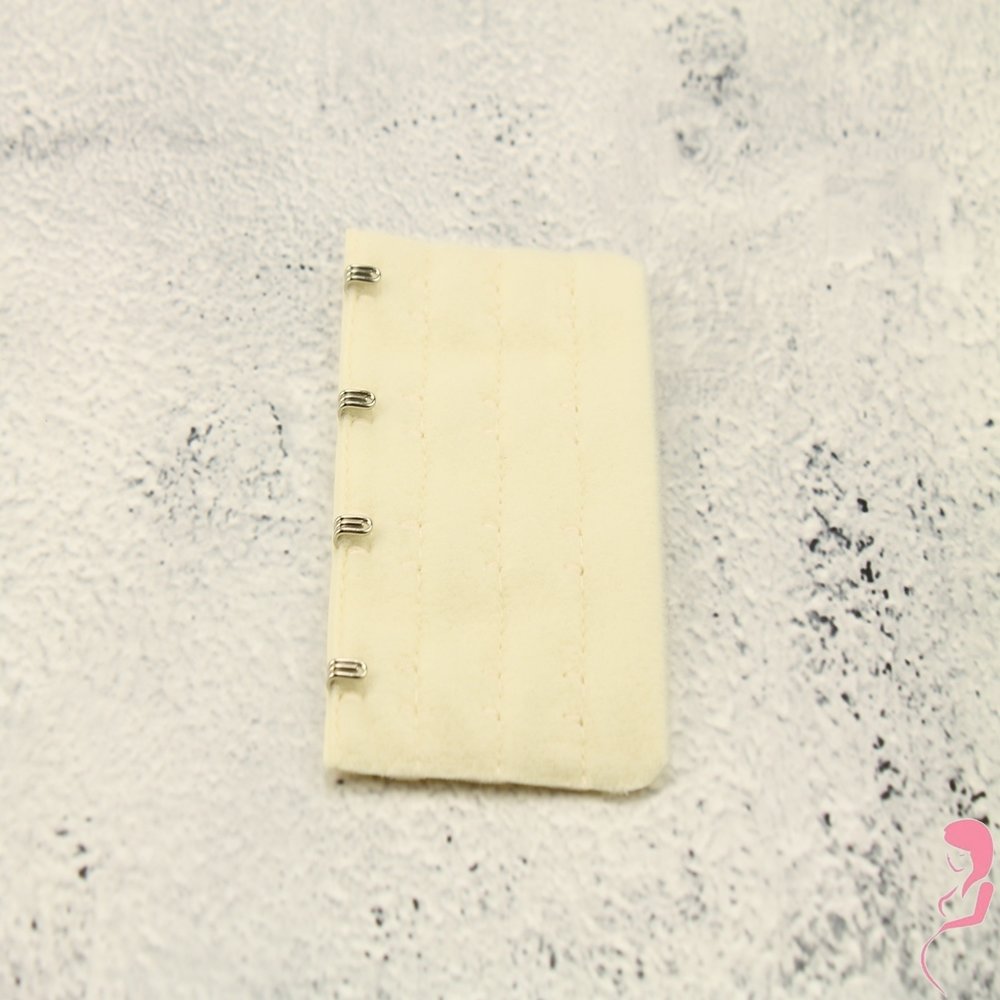 Op en Top BH Verlengstuk / Verlenger 4 Haaks Creme (per stuk)