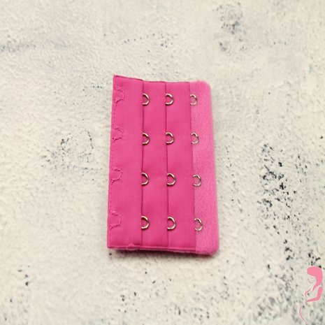 Op en Top BH Verlengstuk / Verlenger 4 Haaks Mat Donker roze (per stuk) Op en Top BH Verlengstuk / Verlenger 4 Haaks Mat Donker roze (per stuk)