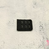 Op en Top Beha Verlenger 2 Haaks Zwart (per stuk)