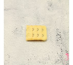 Op en Top Beha Verlenger 2 Haaks Geel (per stuk)