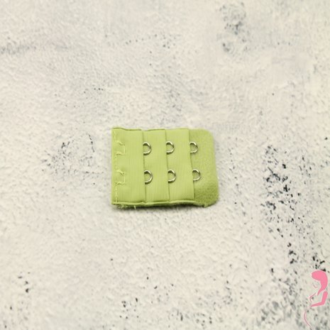 Op en Top BH Verlengstuk / Verlenger 2 Haaks MosGroen (per stuk)