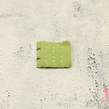 Op en Top BH Verlengstuk / Verlenger 2 Haaks MosGroen (per stuk)