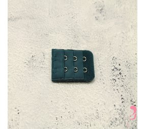 Op en Top Beha Verlenger 2 Haaks GroenBlauw (per stuk)