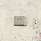 Op en Top Beha Verlenger 2 Haaks Grijs (per stuk)