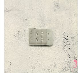 Op en Top Beha Verlenger 2 Haaks Grijs (per stuk)